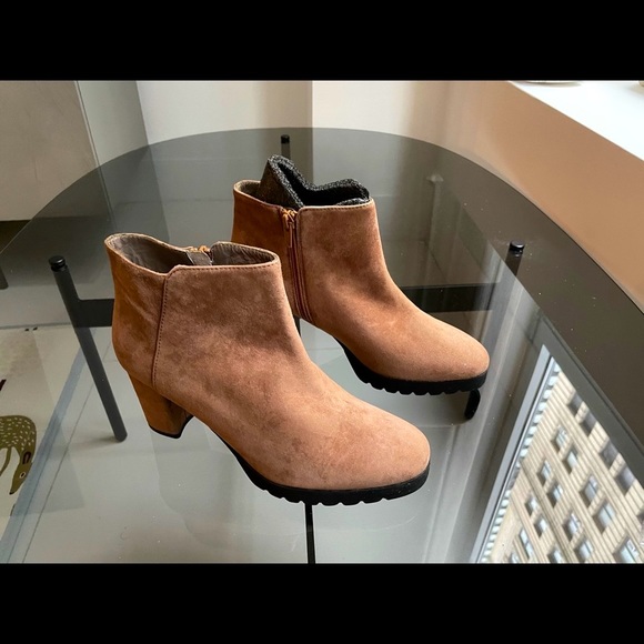 Camoscio Camel Italian boots - Picture 3 of 8